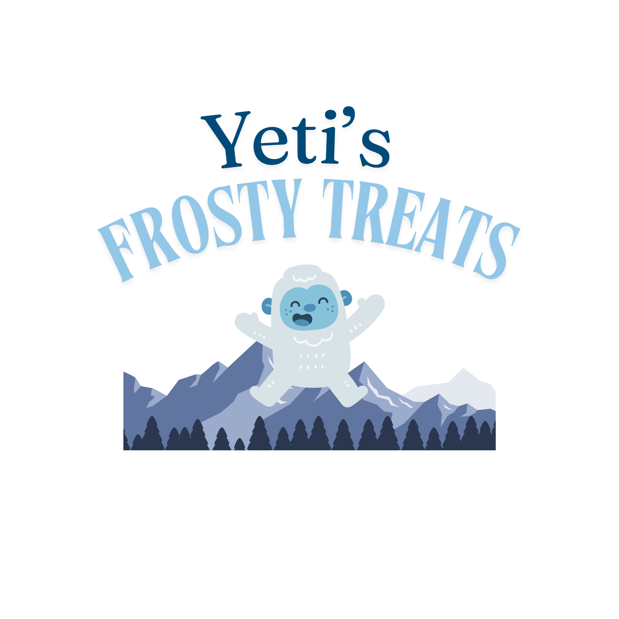 Yeti's Frosty Treats logo